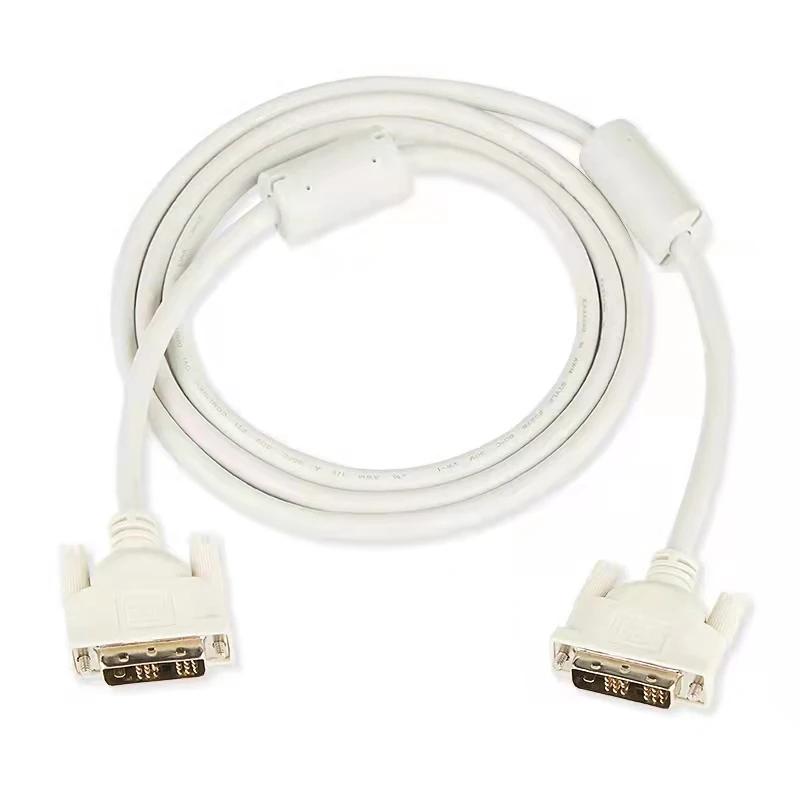 New DVI18+1 data cable suitable for Dell LG HP AOC computer to monitor dvi cable